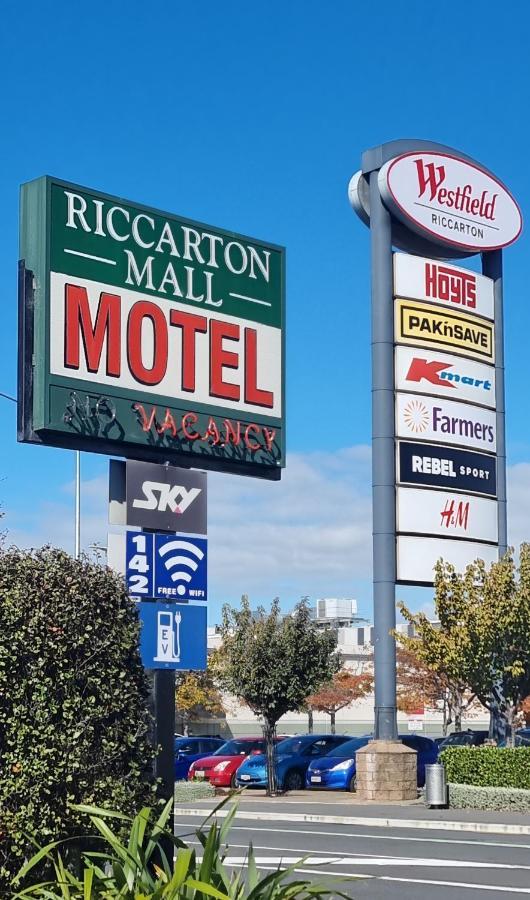Riccarton Mall Motel Christchurch Exteriér fotografie